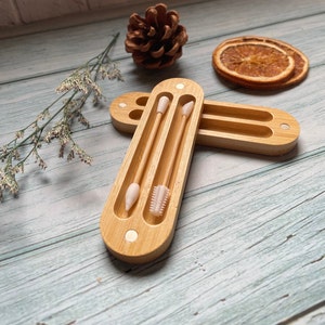Bamboo Reusable Make Up Buds | Reusable Ear Buds | Eco Reusable Cotton Buds | Swabs | Q-tips | Craft Supplies