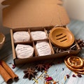 Gift Boxed Aromatherapy Shower Steamers with Bamboo Tray, Mothers Day Gift product logo