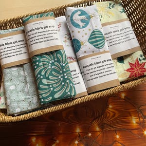 Wiederverwendbare Geschenkverpackungen, Furoshiki-Geschenkverpackung, umweltfreundliche Geburtstagsgeschenkverpackung, nachhaltige Geschenkverpackung, Geschenkverpackung für Kinder, lustige Geschenkverpackung