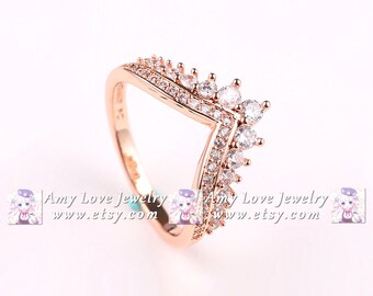 pandora rings princess ring