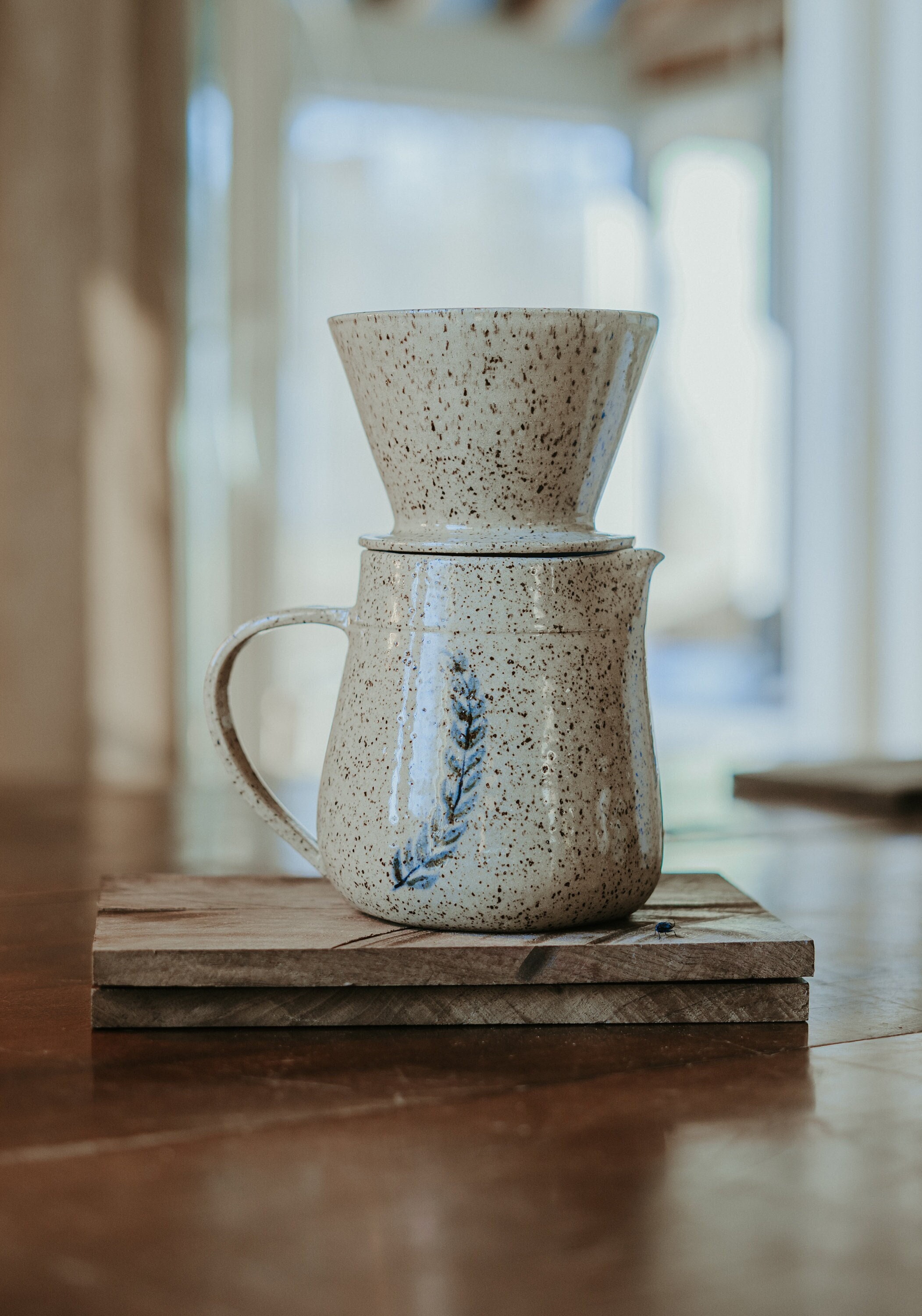 Pour Over Coffee Set Ceramic Coffee Filter 02 Bracket Ceramics Filters  Dripper Stand Percolator Shop Cup Share Pot その他キッチン、日用品、文具