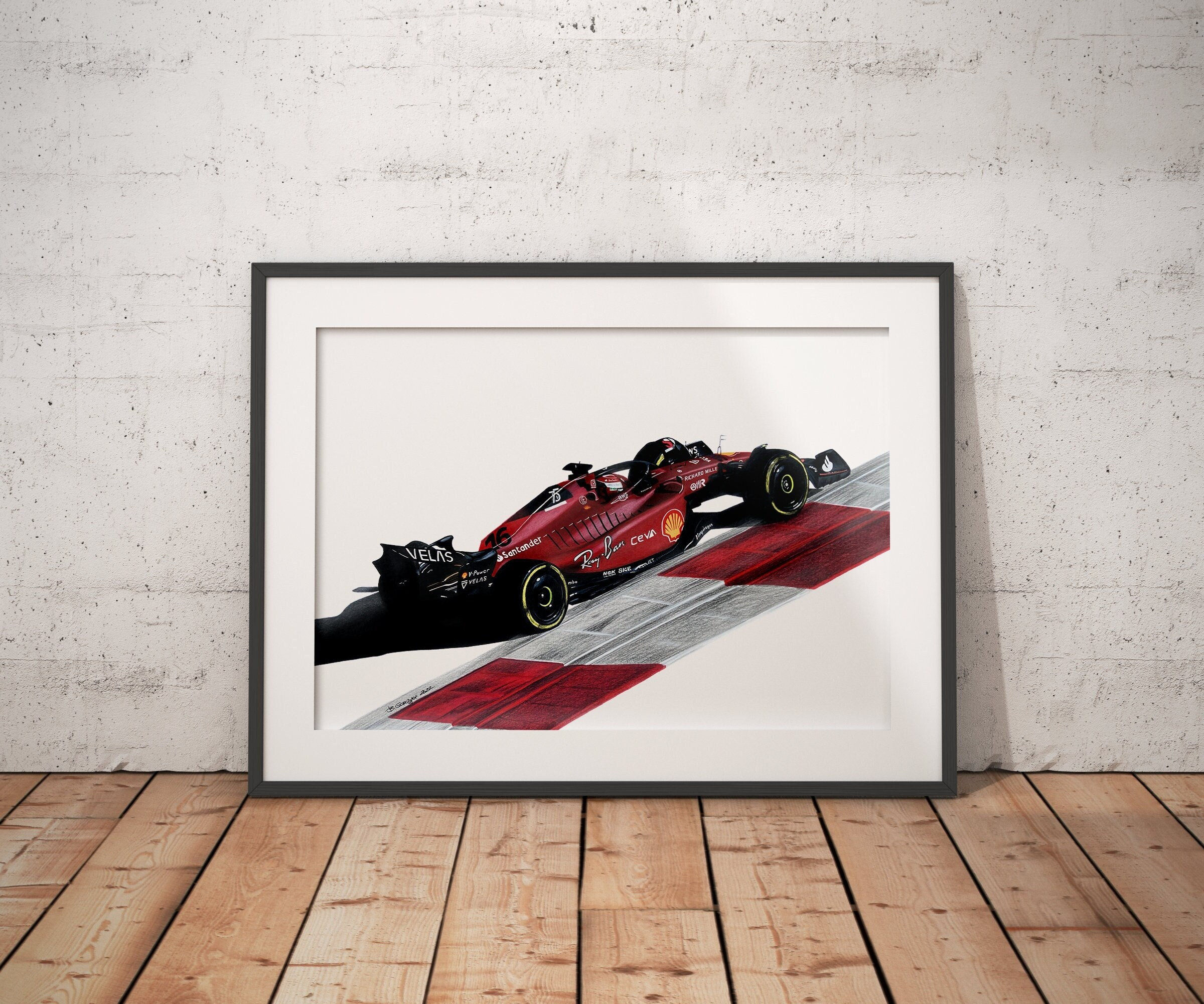 Poster for Sale avec l'œuvre « Affiche et impressions de Formule 1