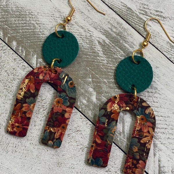 Hunter Green Leather Etsy