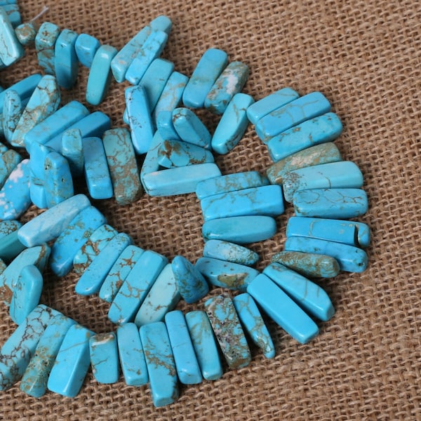 Turquoise Chips - Etsy