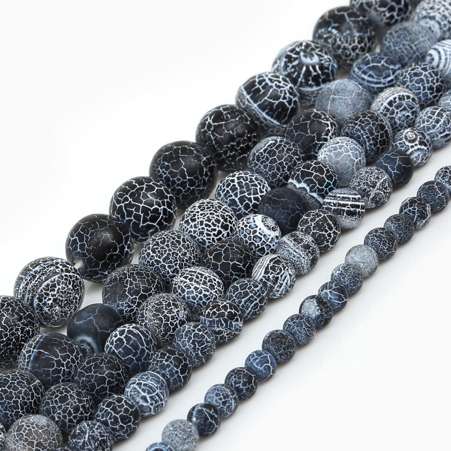 Black Gemstone Beads For Jewelry Making