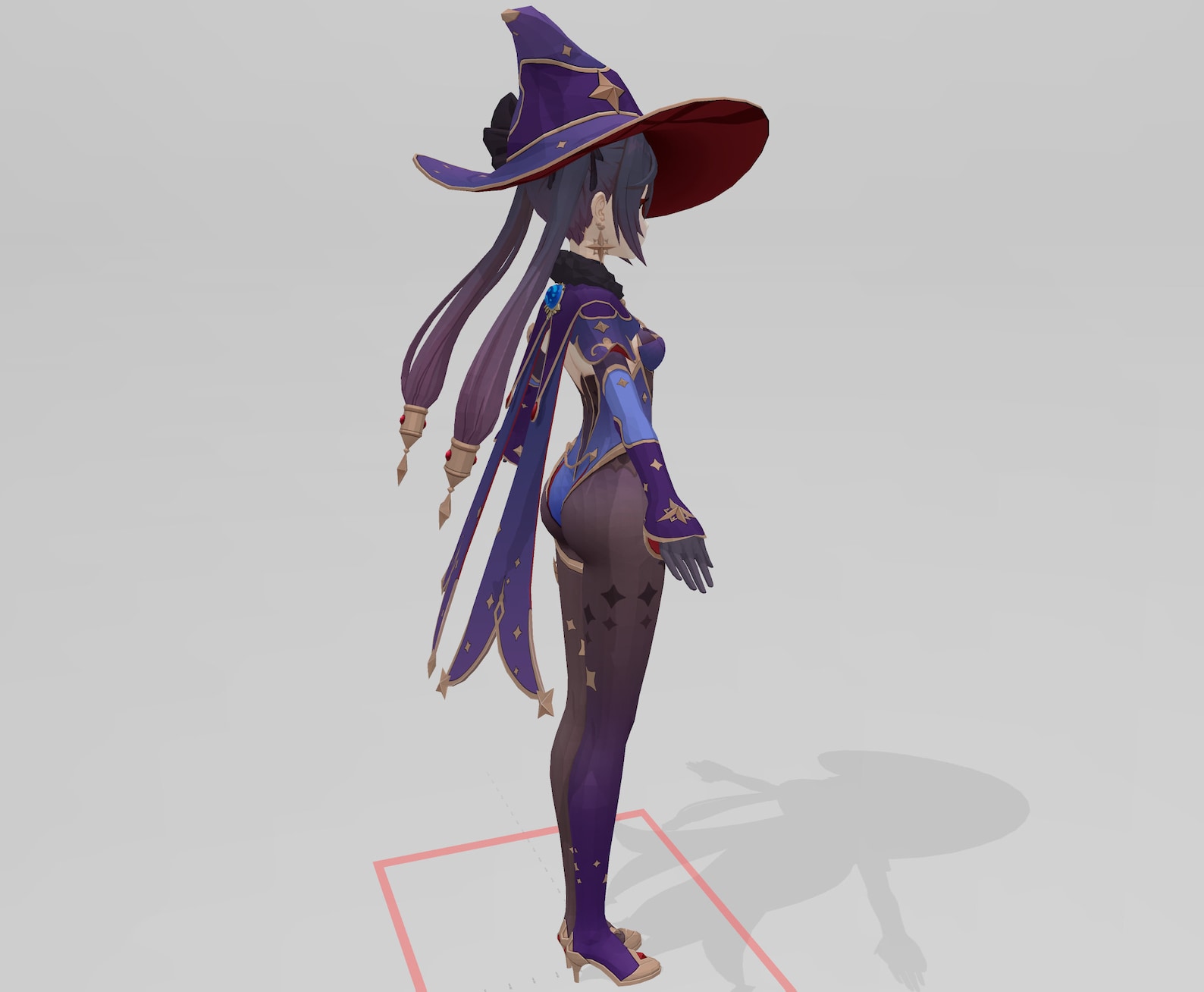 Genshin Impact Mona Cosplay Digital 3D Model Character - Il 1588xN.2811437697 6zau