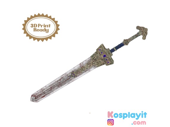 Royal Greatsword Digital 3D Model Professionally Designed - Etsy Finland