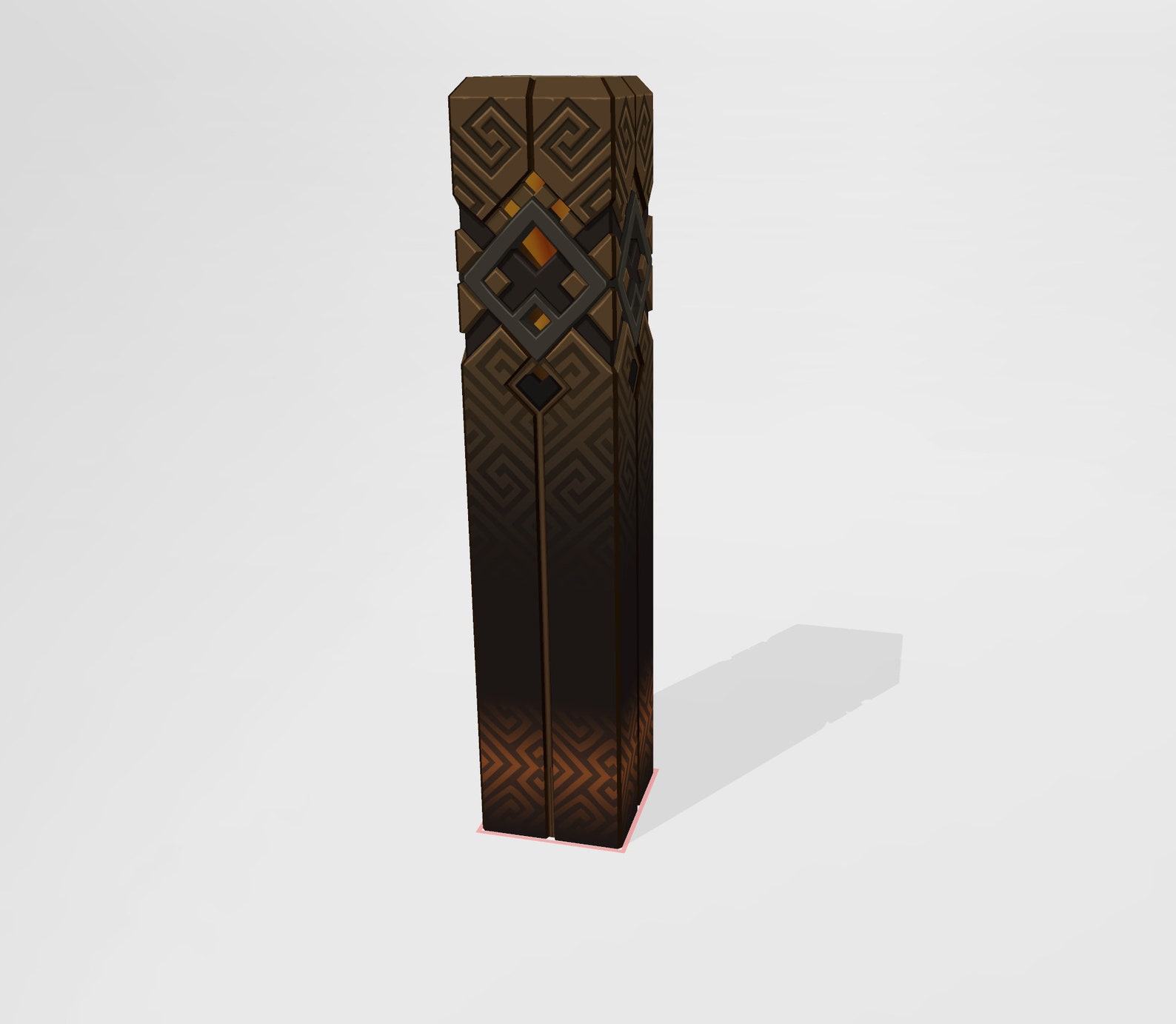 Buy Genshin Impact Zhongli Pillar Digital 3D Model Character Online in