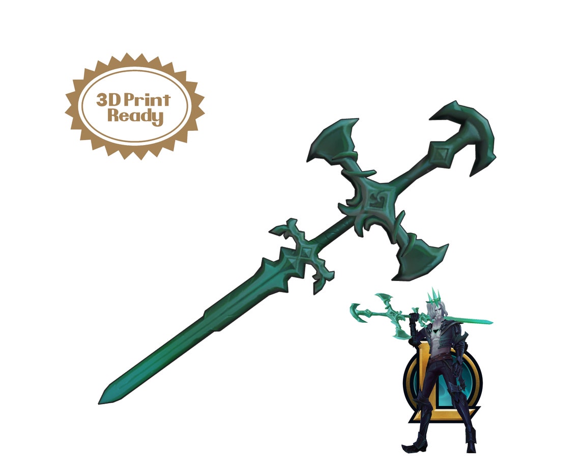 Viego Sword 3D Model Digital File League of Legends Cosplay | Etsy
