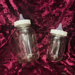 XL regular mouth Adult baby bottle Multiple colors jar sized !Starrypupresin exclusive!