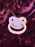 Kitten themed ADULT pacifier (custom color)