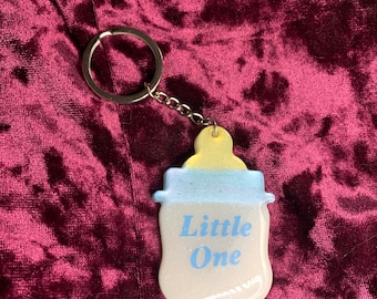 Little One large collar tag/necklace charm/keychain