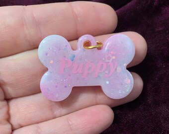 Puppy collar tag/necklace charm