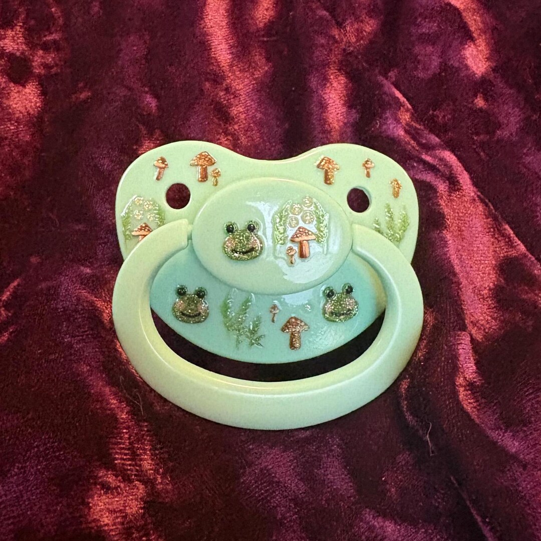Premade Frog ADULT Pacifier - Etsy