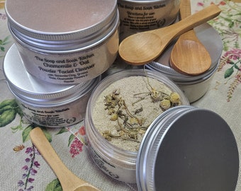 Chamomile Oat Powder Facial Cleanser & Mask