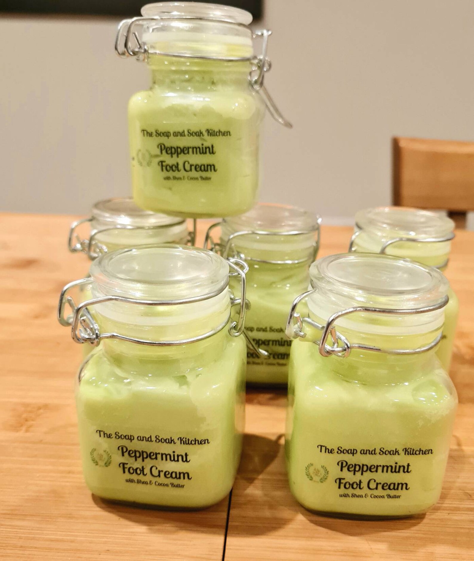 Peppermint Foot Cream Etsy