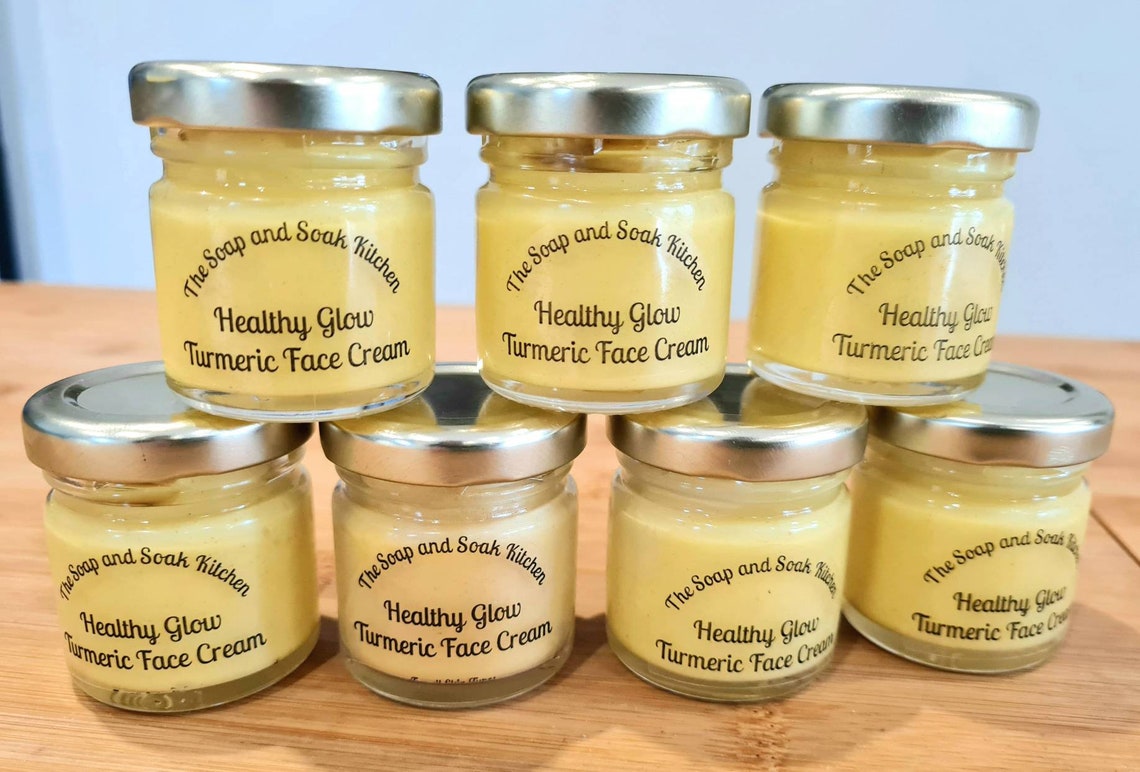 Healthy Glow Turmeric Face Cream for All Skin Types Etsy UK