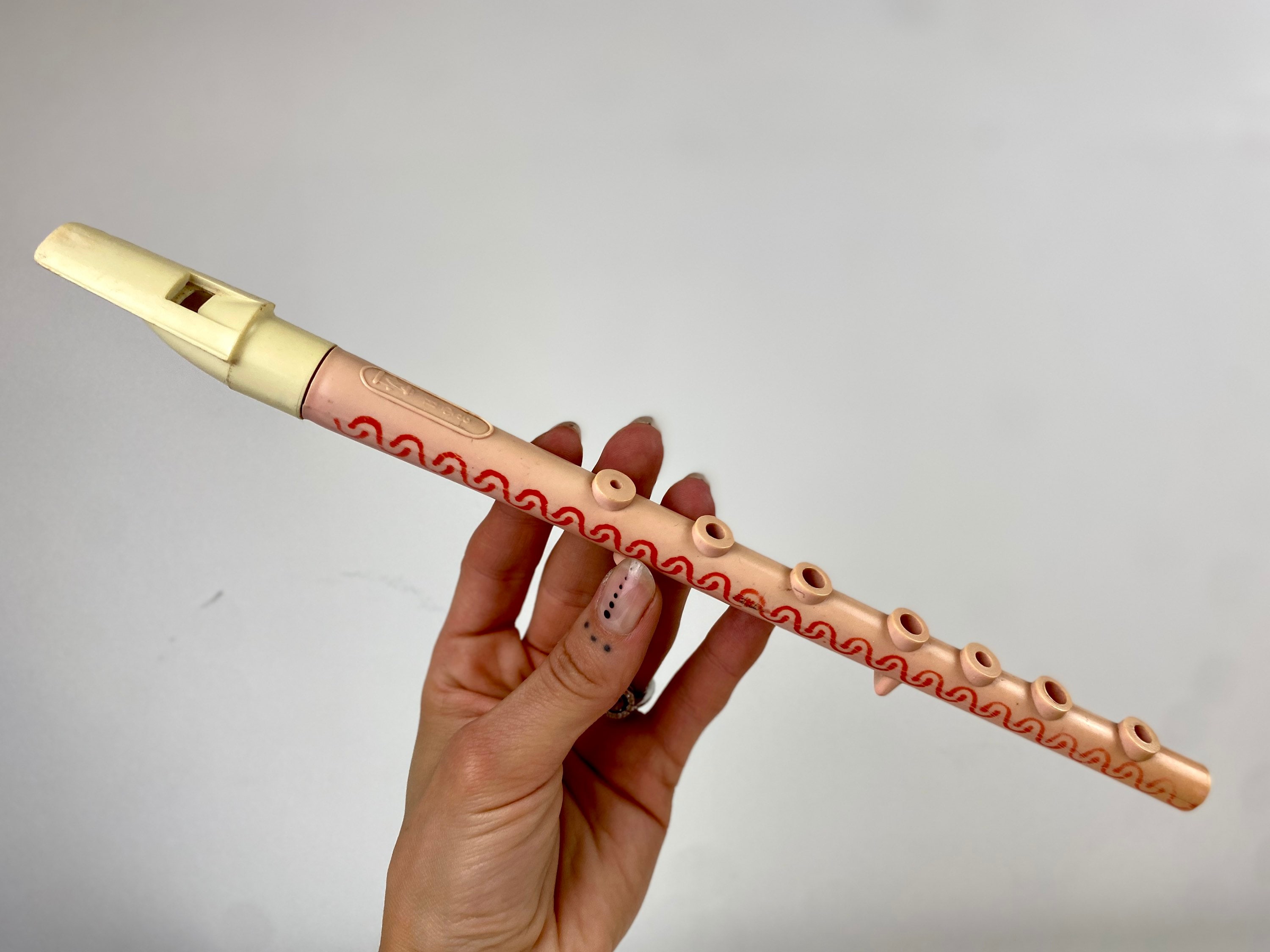 Lightweight Educational Wooden Flute Toy for Kids Children Practice 4Colors Musical Instrument Flute for Kids seven Colors 