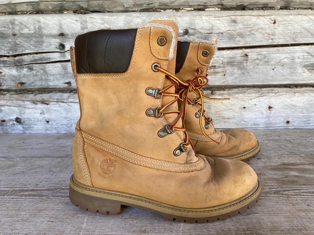 ドレッドboy　　　　　　　　　　　【Vintage】Timberland Vintage Timberland Leather Shearling Boots - Kids Size US3
