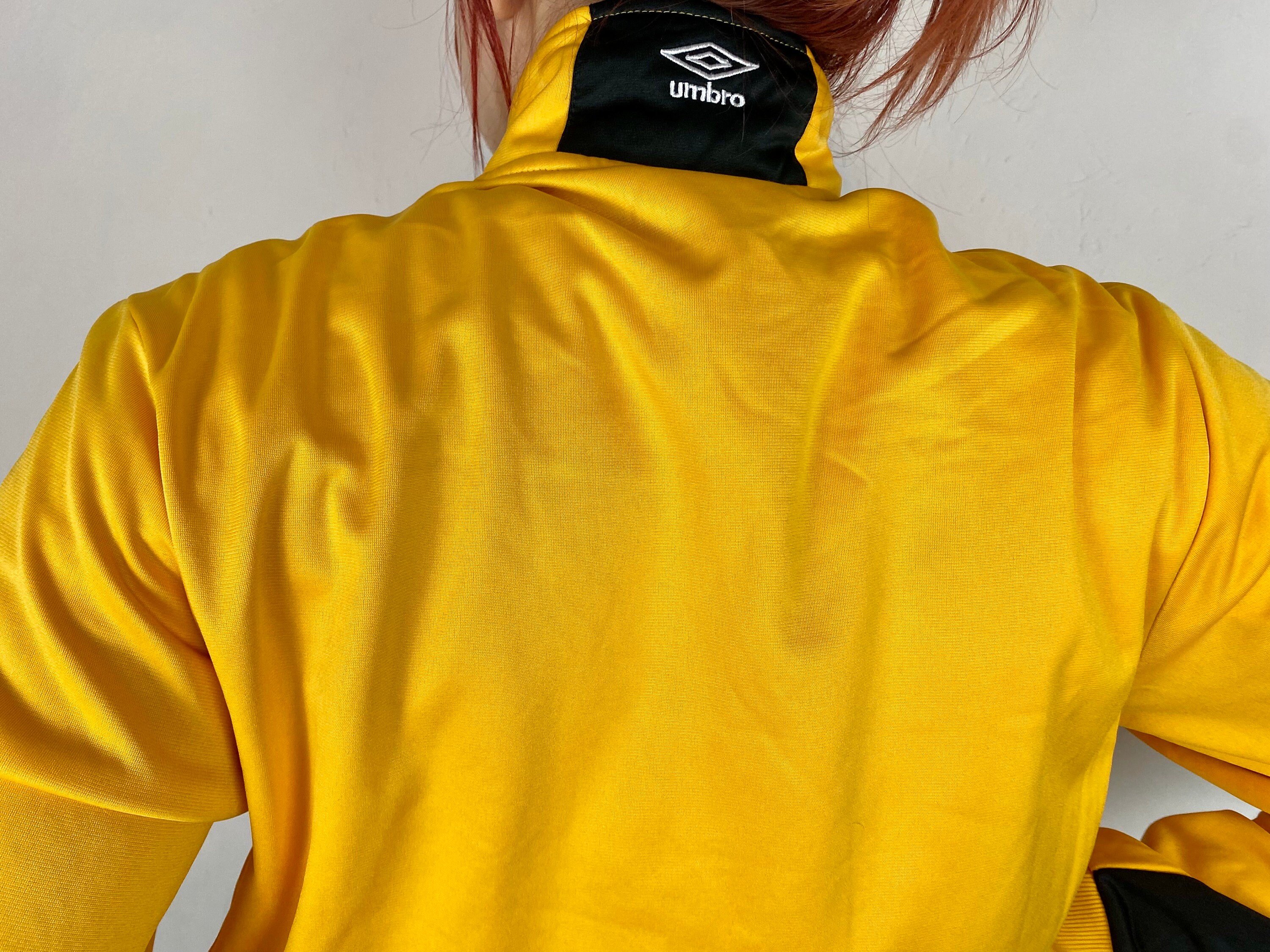 Tracksuit UMBRO Jacket, Track Vintage Sport Jacket, Yellow