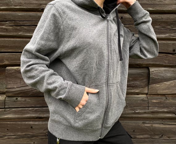 THE NORTH FACE グレー フルジップパーカー L ノースフェイス ザノース