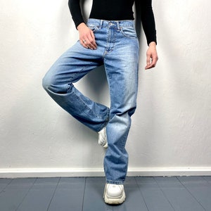 Vintage PEPE Jeans 1973, flare jeans, light blue