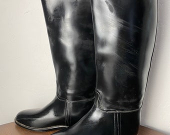 Black riding boots size 37 from AIGLE