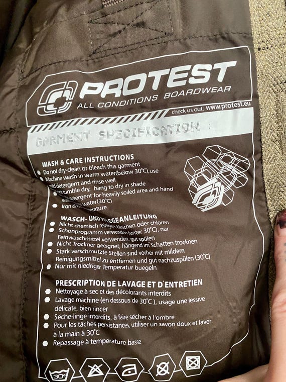 Functional snowboarding jacket from PROTEST , bro… - image 14