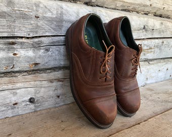 Mocassins Allen Edmonds Maxfield à Pompons Taille 8 D Marron - Cuir, Occasion Excellent état
