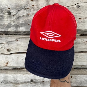 ★UMBRO★ HBL Vintage Half-Brim Cap RedUQ123CCP23 UQ123CCP23 Umbro Hat - Etsy