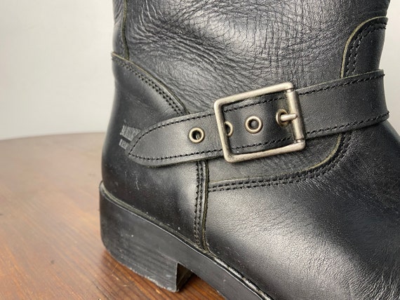 Leather biking boots from JOHNNY BULLS , mens hea… - image 6