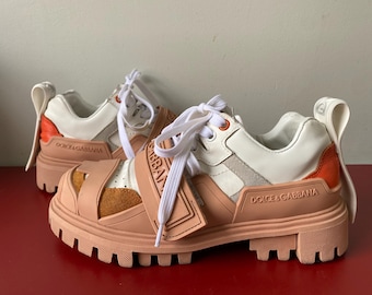 Dolce & Gabbana trekking shoes, chunky high fashion,  womans size 37