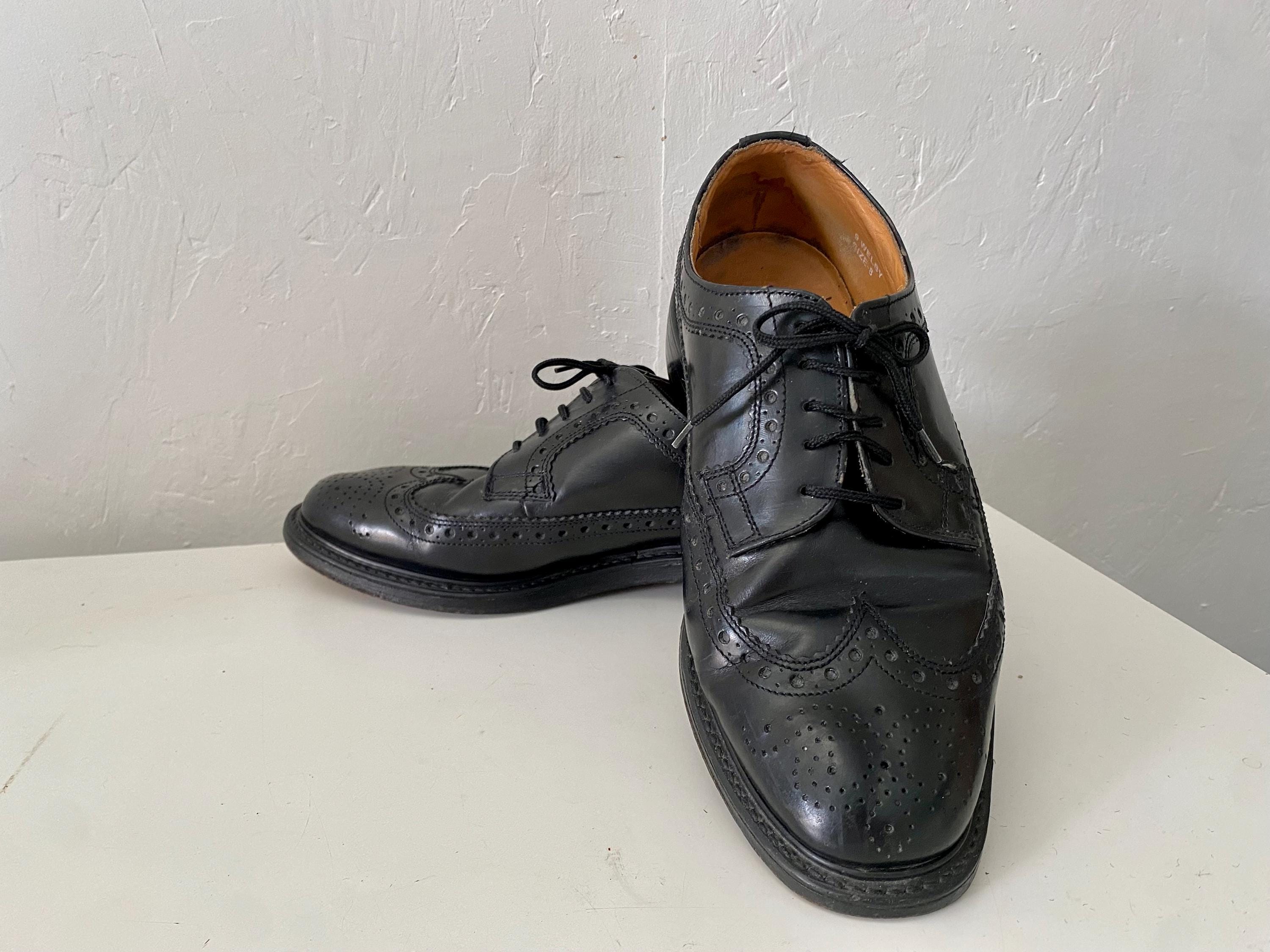 Nine West Black Oxford Dress Shoes Men’s 8.5 – Cap Toe Formal Leather Look Nine West Hansel Brown Dress Cap Toe Oxford Shoes LaceUp  main image 3