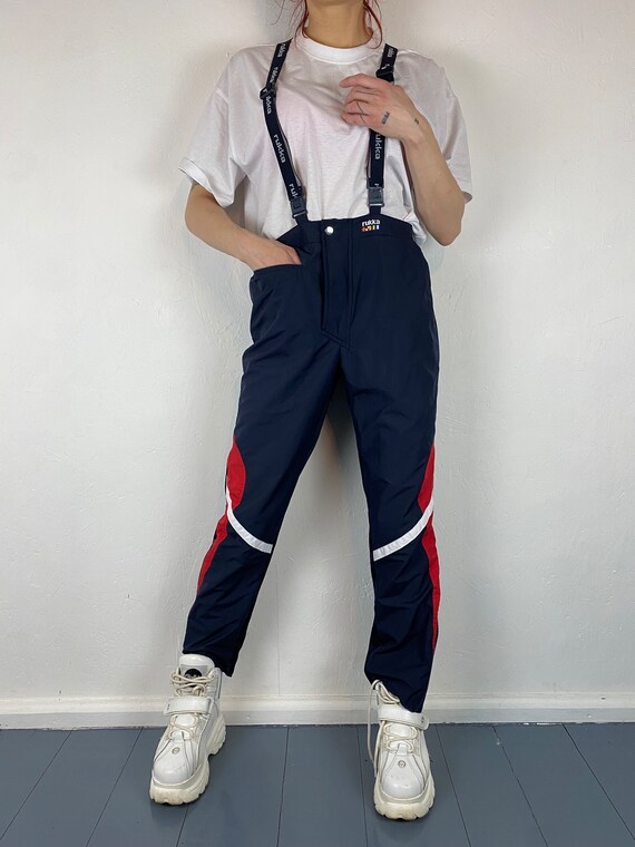 Retro Ski Pants From RUKKA Salopettes Vintage Ski Wear Snow Pants