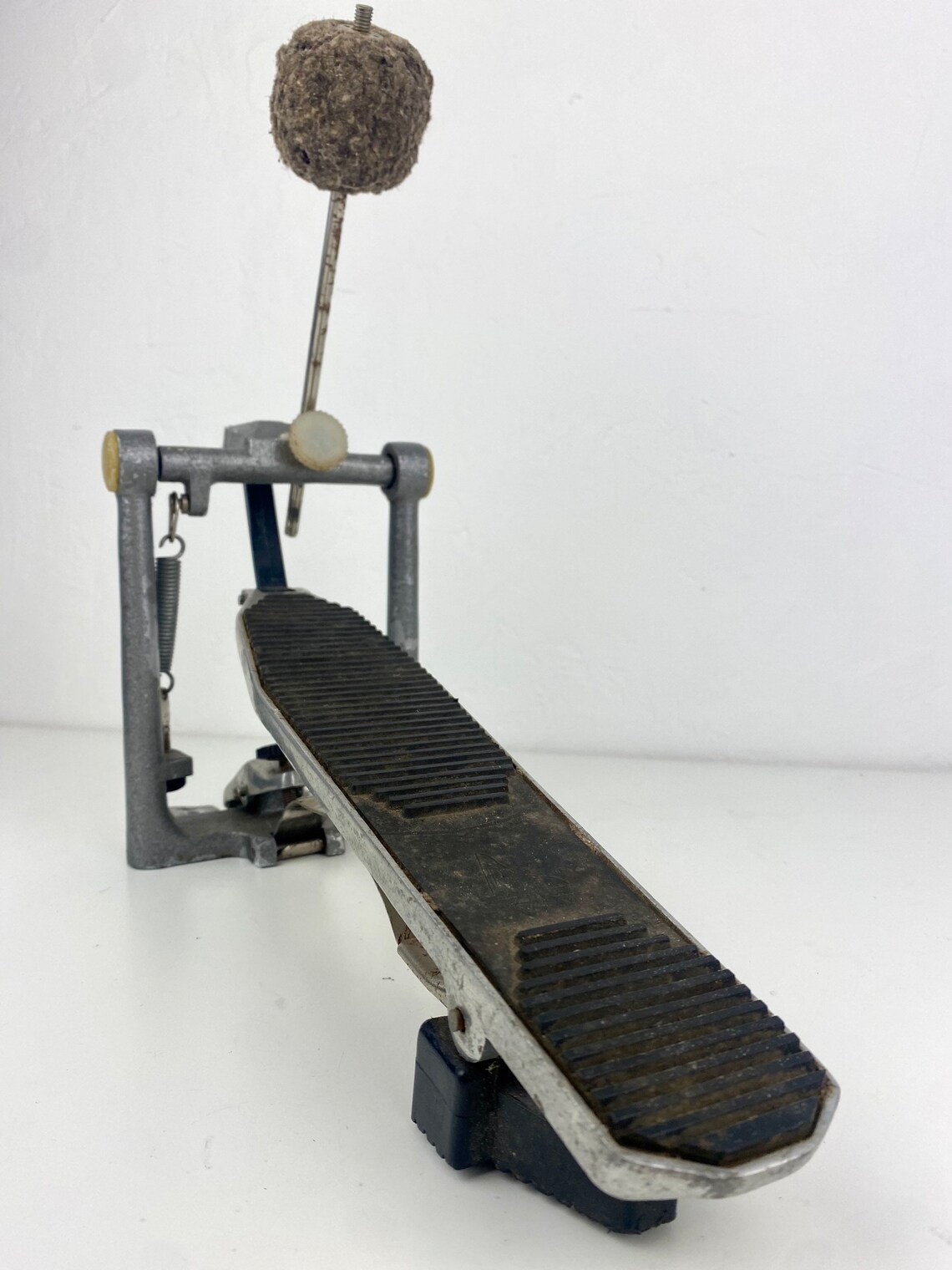 Vintage RMIF drumpedal, musical retro drum accessories, footpedal, 70s Musical Instrument Factory of Riga, foto 2 di 5