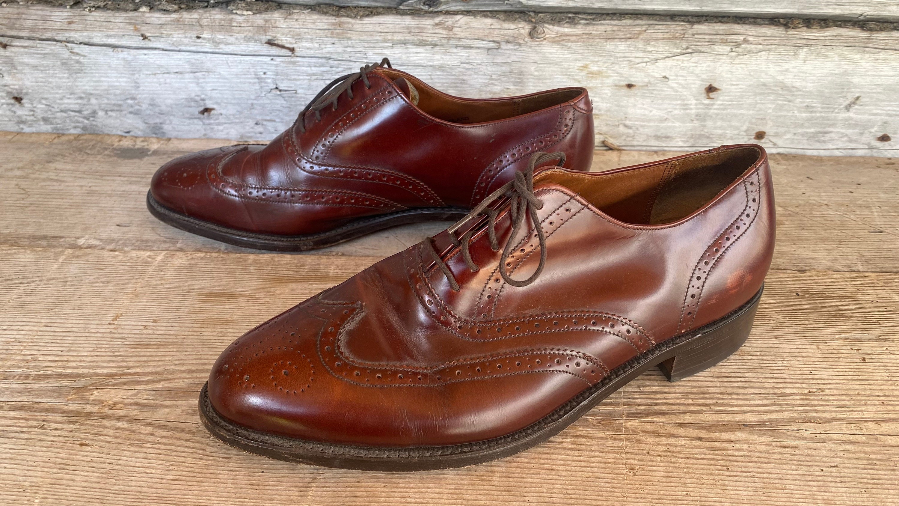 Russell & Bromley Tan Brown Buckle Loafers Shoes Mens SIZE 42 /9.5 Russel & Bromley Loafer Shoes Women main image 4