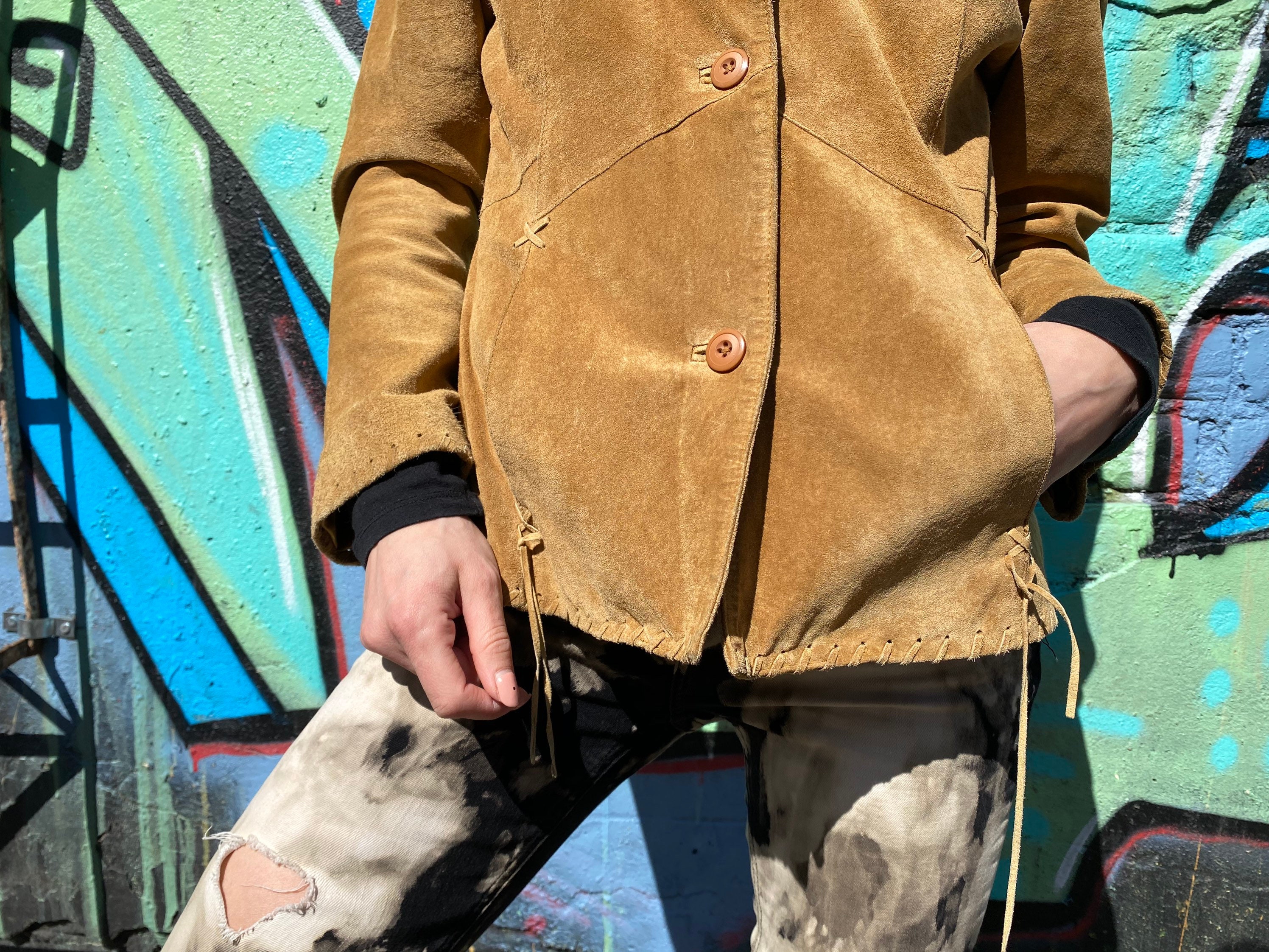 Leather Jacket Womans M.I.C. Perfect by Big l 90s Design Real Leather Women s Jacket Indian Country Side Size S Etsy Finland