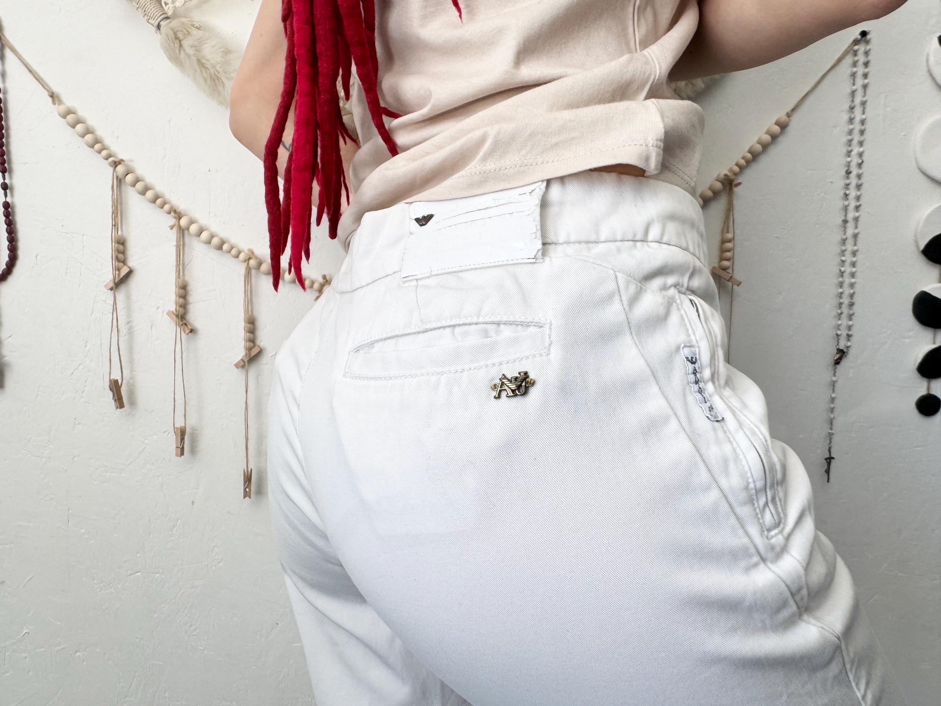Armani White Jeans - Etsy