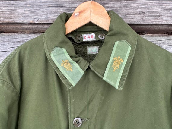 Swedish Army M59 Field Coat With Boa Liner - Size C48 (fits Large