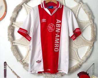 Vintage 94’ soccer jersey : football Red, White shirt Netherlands - Size L