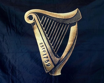 Bandera publicitaria original de Guinness