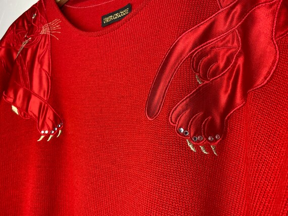 Puma embroidered sweater vintage pullover from UB… - image 2