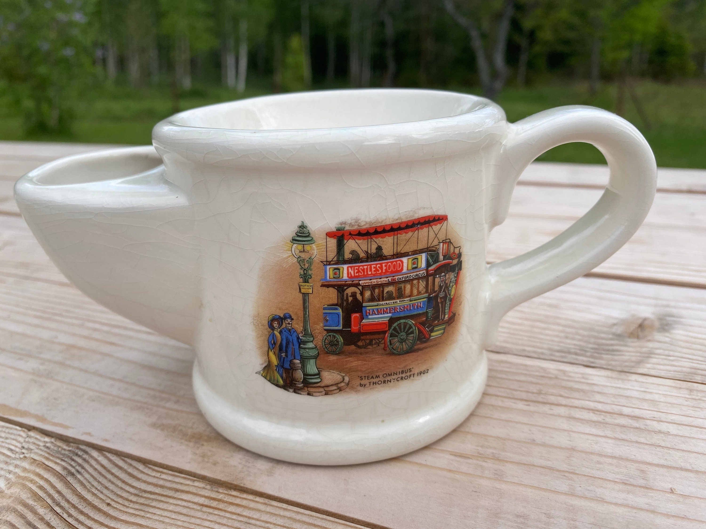 Tazza divertente in ceramica, con scrta in lingua inglese