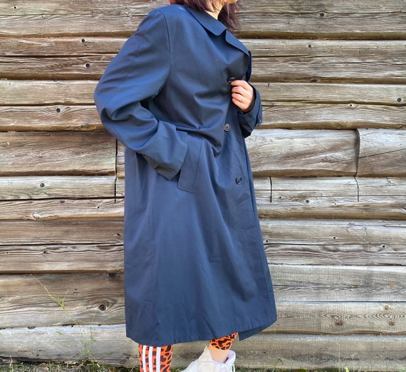 Vintage royal blue coat from SCHNEIDERS Austria, … - image 8