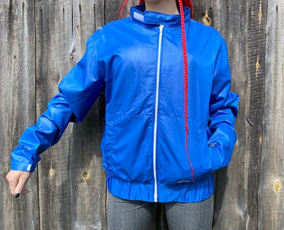 Vintage Jacket From KARHU Finland Flag Light Windbreaker Big