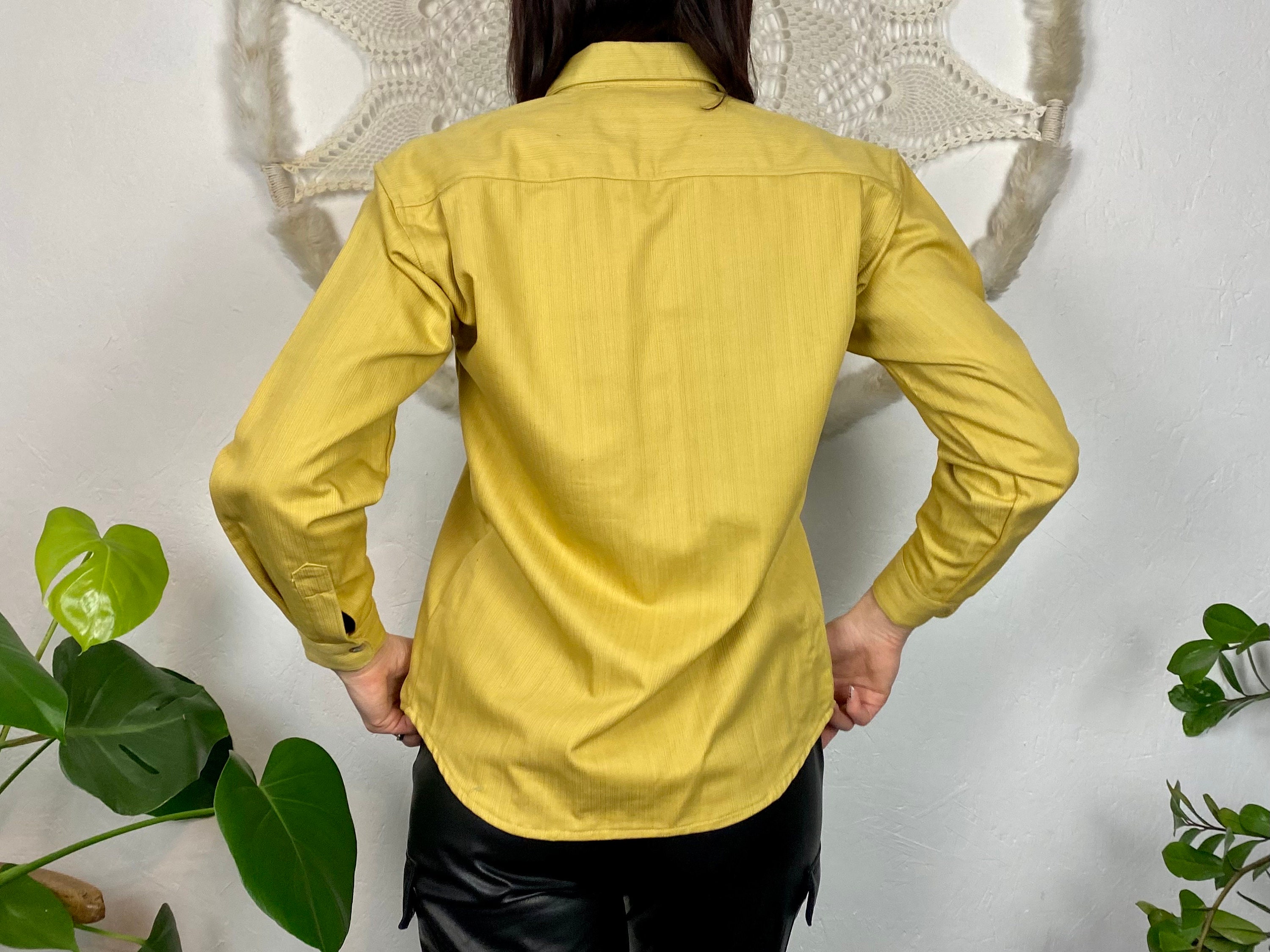 ヴィンテージ マスタードイエロー ジッパージャケット - CLAUDIO Moda