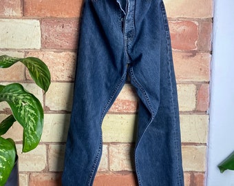 Vaqueros azul medio grisáceos vintage de Levi Strauss & Co., Vaqueros Levis