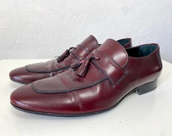 Moccasins Mens Shoes Italy Camel Brown From Adolfo Carli, Tassel