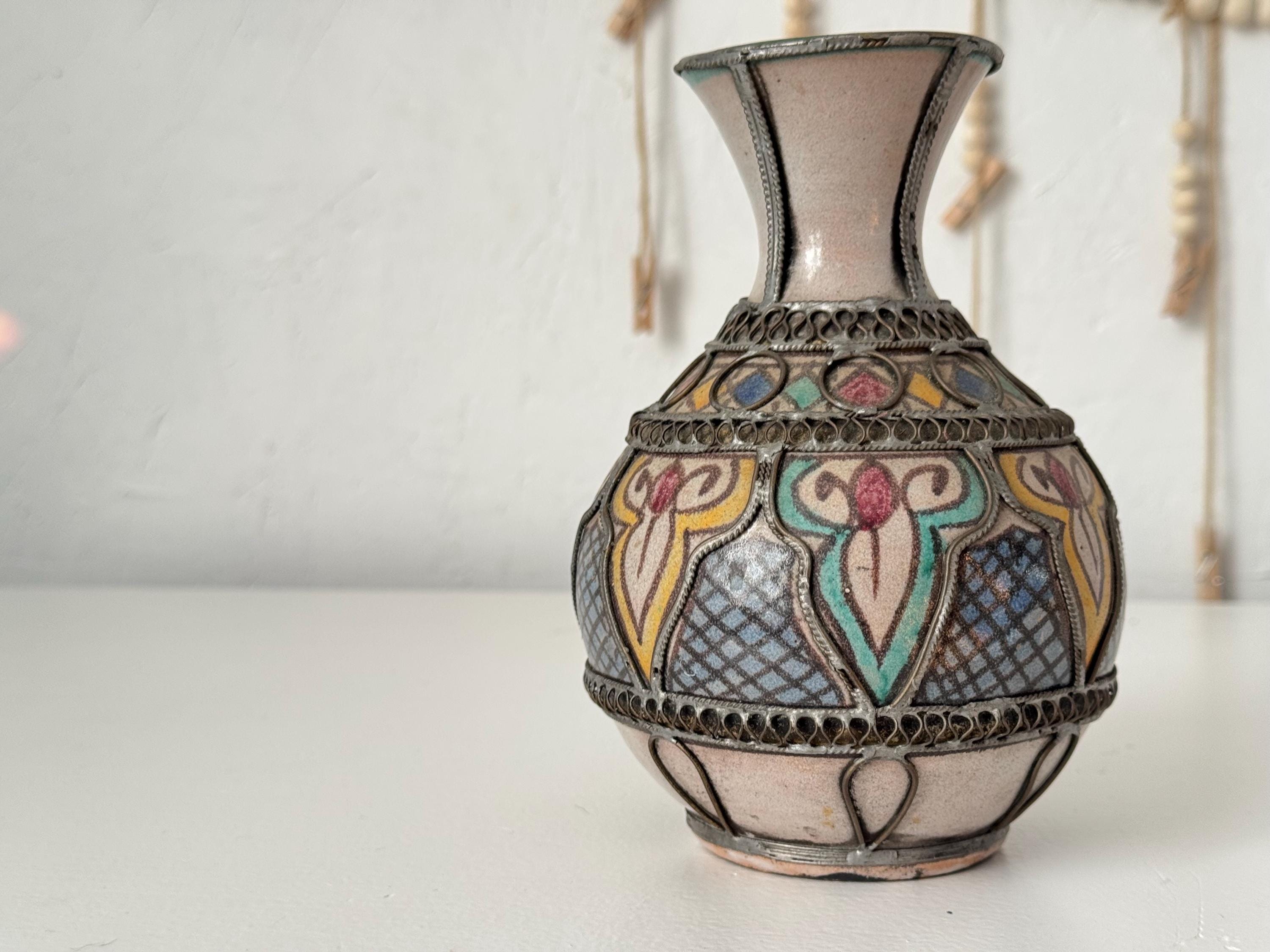Moroccan Vase - Etsy