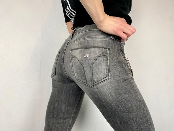 Miss Sixty Y2K Jeans RADIO Denim Skinny Low Rise Grey Etsy Finland